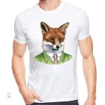 T-Shirt Renard Mr.Fox, design original et ludique