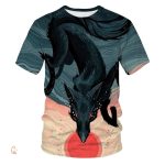 T-Shirt Renard Style Nippon en design japonais
