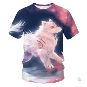 T-Shirt Renard Yume avec un design unique et attrayant